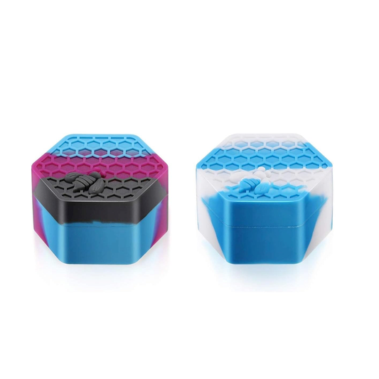 Série « Hive » Apex Pods : grand pot en silicone Étui de transport de 7g - Rangement discret pour herbes en voyage