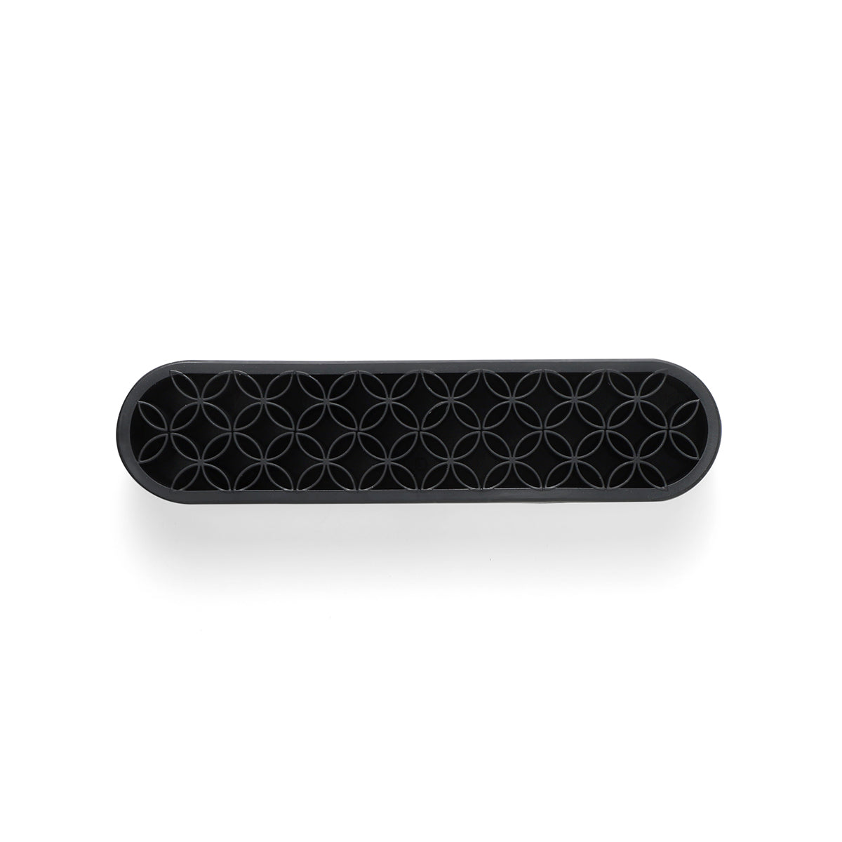 Organiseur de bureau pour embouts buccaux en verre, tubes et accessoires de vaporisateurs d’herbes sèches, intérieur en silicone flexible