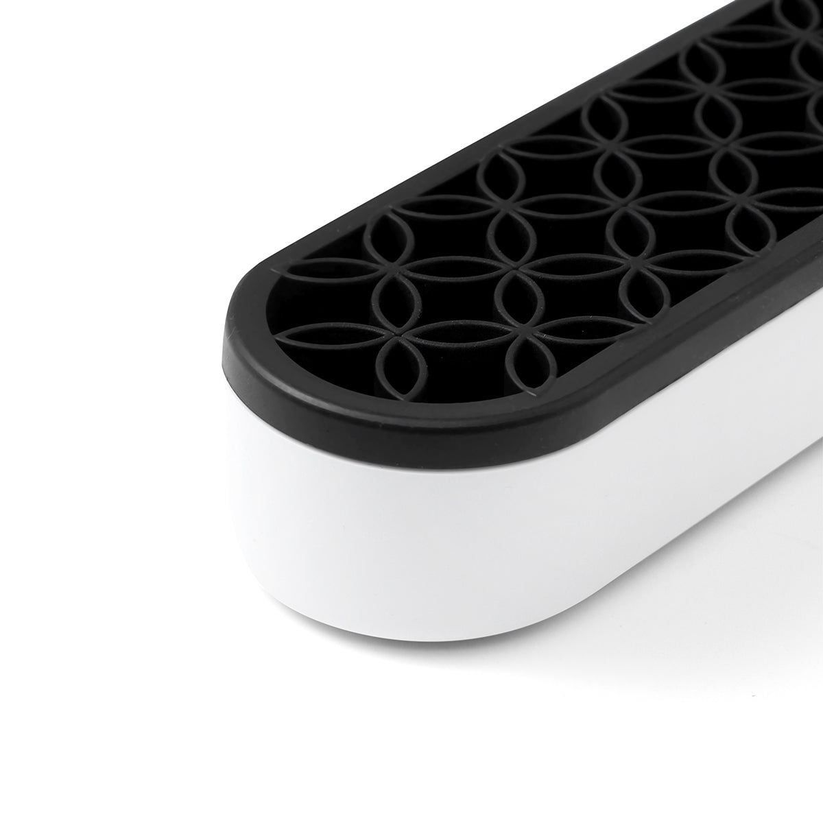 Organisateur de bureau pour embouts buccaux en verre, tubes et Accessoires pour vaporisateurs d’herbes sèches, intérieur en silicone flexible