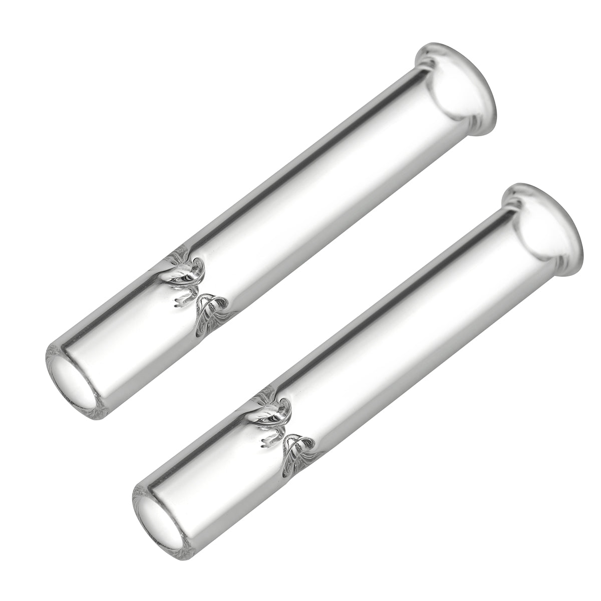 The 'Aero' XL Short glazen stem (70mm, Pakje van 2) voor Arizer ArGo SRT