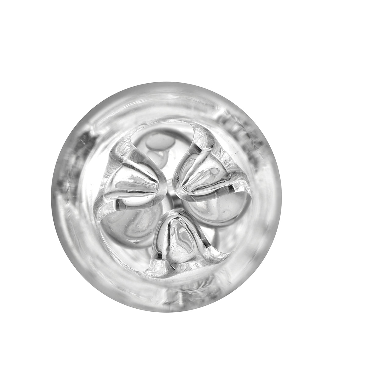 L’embout buccal de refroidissement en verre à perles « Glacier » (70 mm) pour Arizer Solo 3 et Air Max