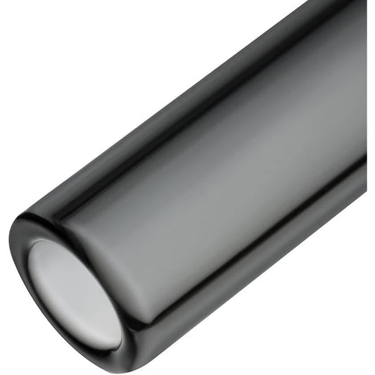 Tiges à long embout buccal en verre pour POTV LOBO et ONE - Lot de 2 accessoires de vaporisateur droits mi-noirs (120 mm)