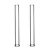 Lang recht glazen mondstuk voor XMAX V3 Pro en XMAX V4 Pro, 110mm, Pakje van 2