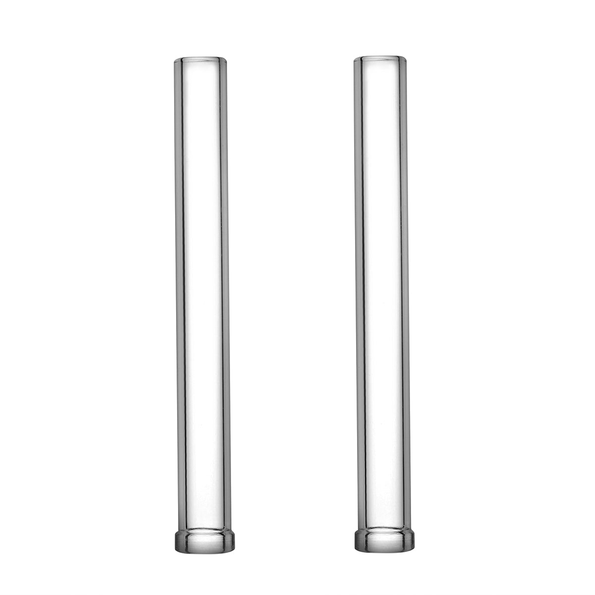 Long Straight glazen stem voor XMAX V3 Pro and XMAX V4 Pro Vaporizers, 110mm, Pakje van 2