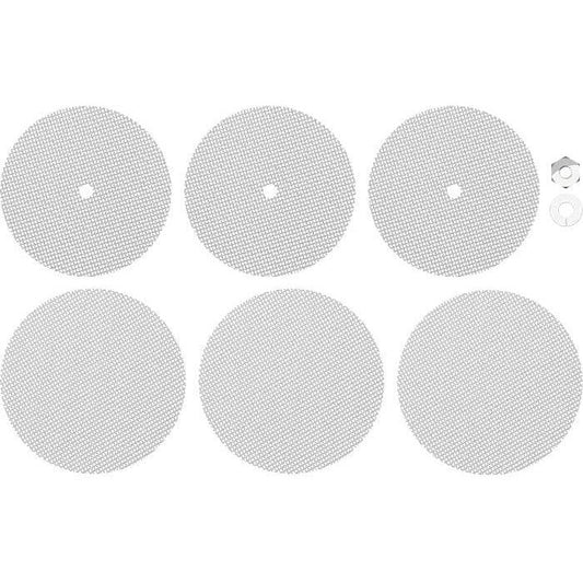 Set de grilles normales pour diffuseur d’arômes Volcano Easy Valve - Set de grilles de rechange (3 grilles supérieures, 3 grilles inférieures, 1 Écrou et 1 rondelle) - Maille normale