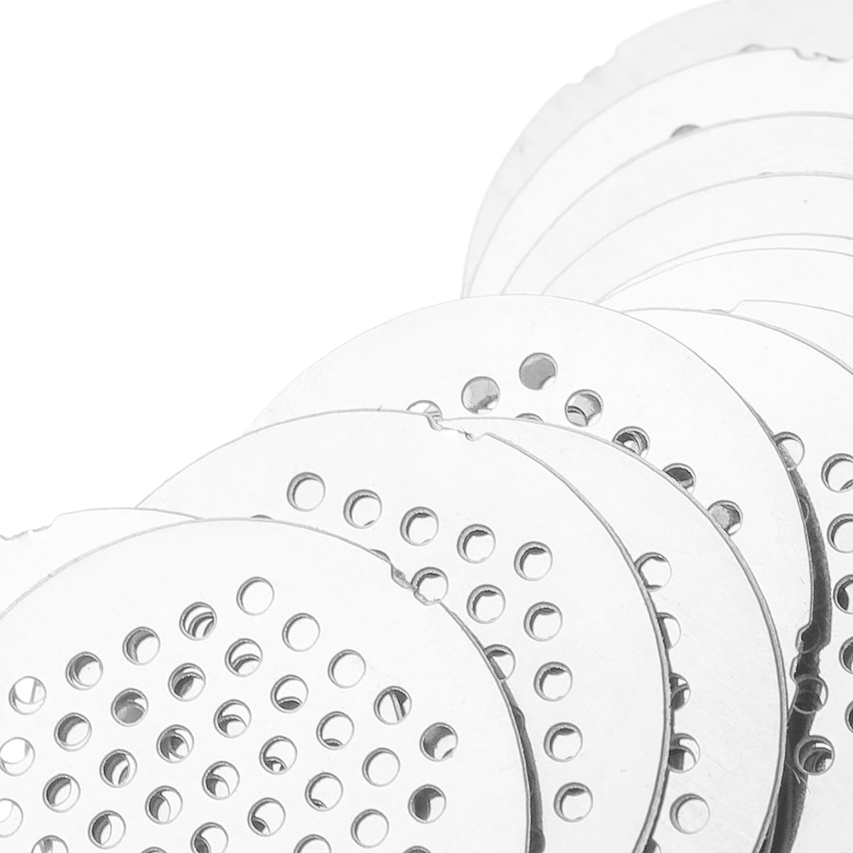 Grilles filtrantes réutilisables pour vaporisateurs POTV LOBO et ONE - À insérer par pression - Faciles à retirer - Lavables et réutilisables, en acier inoxydable, lot de 20.