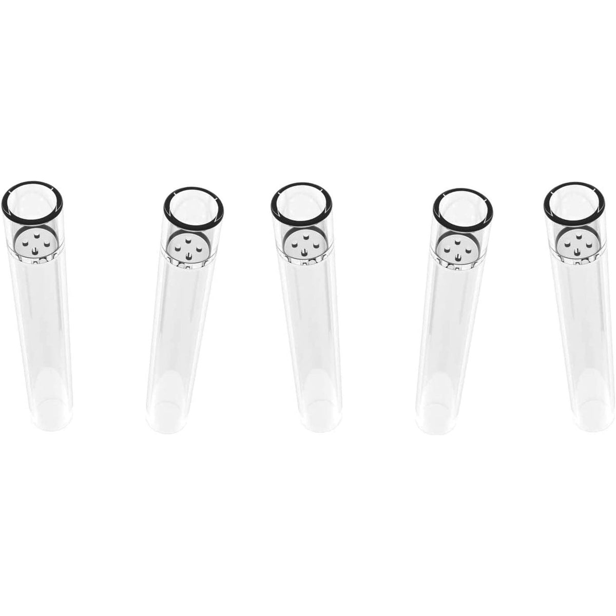 The Classic Short glazen stem (70mm, Pakje van 5) voor Arizer ArGo SRT