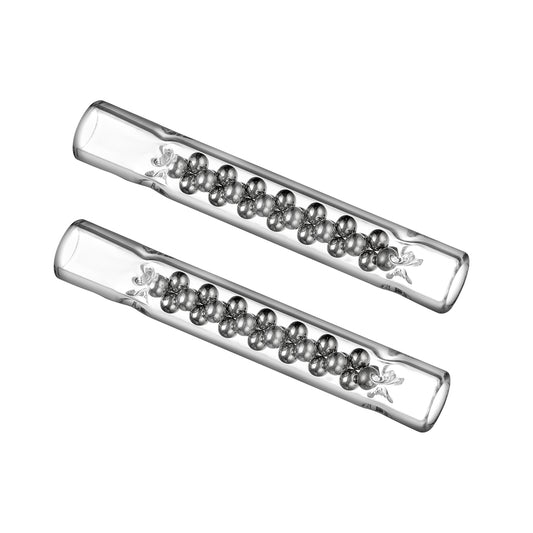 Embout buccal de refroidissement fin pour POTV LOBO et POTV ONE - Accessoire en métal avec billes de refroidissement en acier inoxydable, Lot de 2