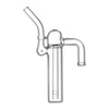 Bubbler pour XMAX V3 Pro et XMAX V4 Pro, 130 mm