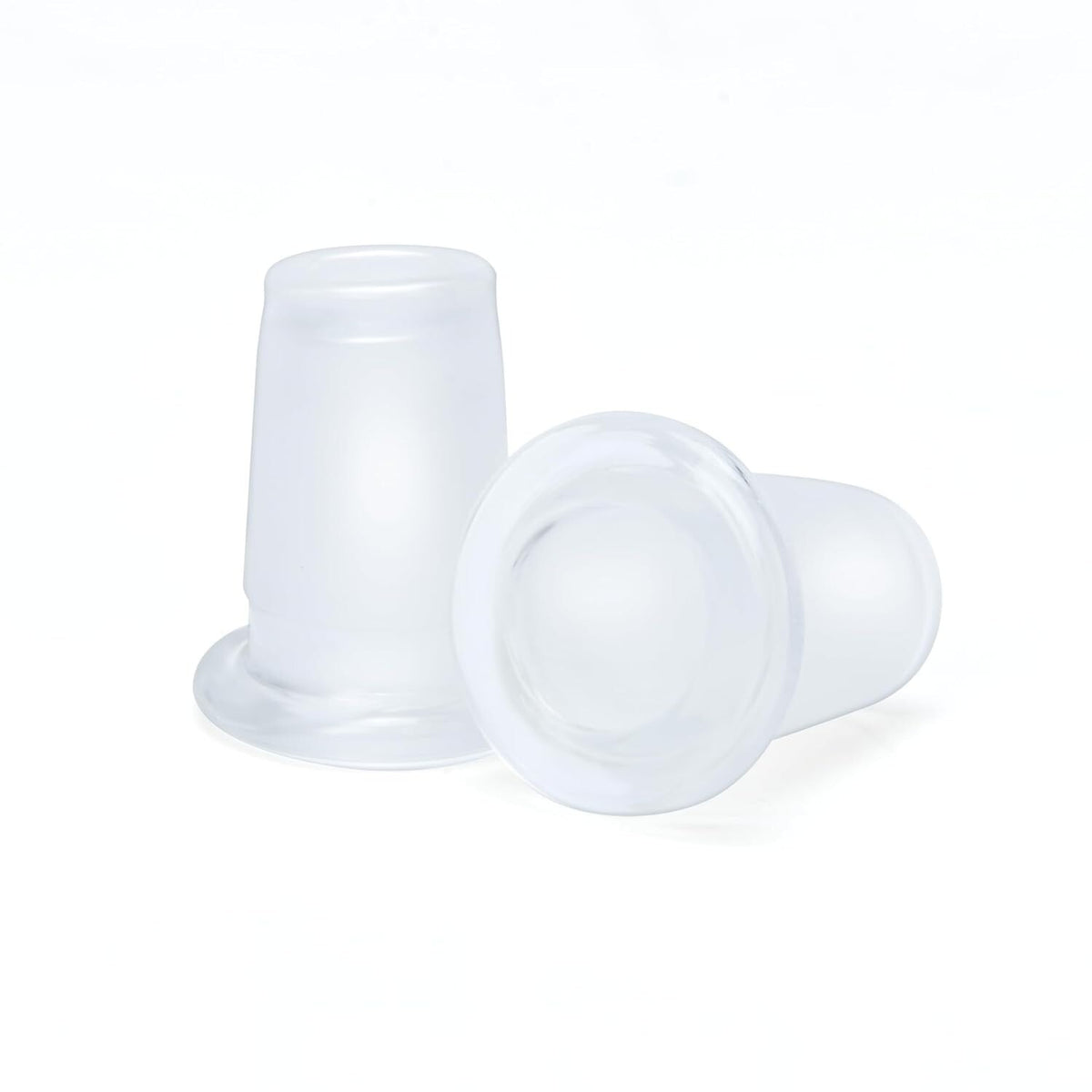 Adaptateur en verre 14/18 montrant l'entrée femelle de 14mm